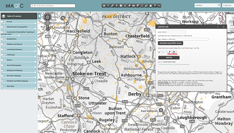 Loading in Map / Feature / WMS - Added to the Map