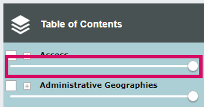 Transparency Slider