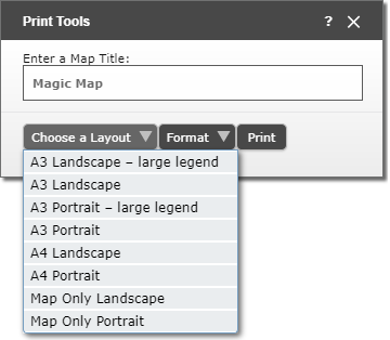 Print Layout Options